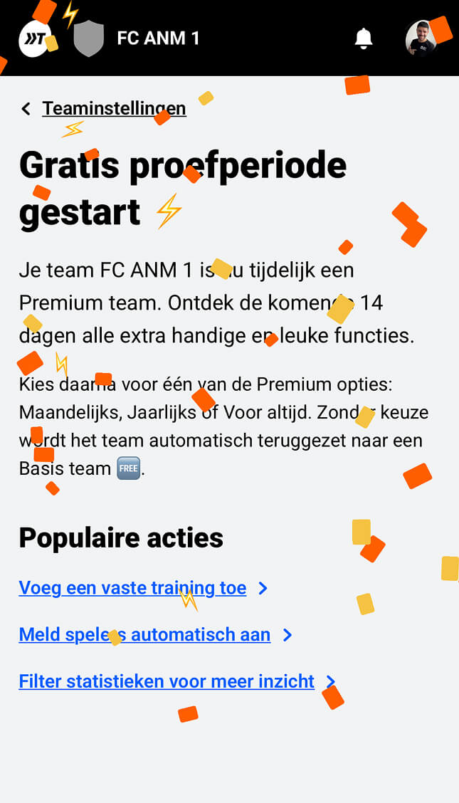 Premium proefperiode